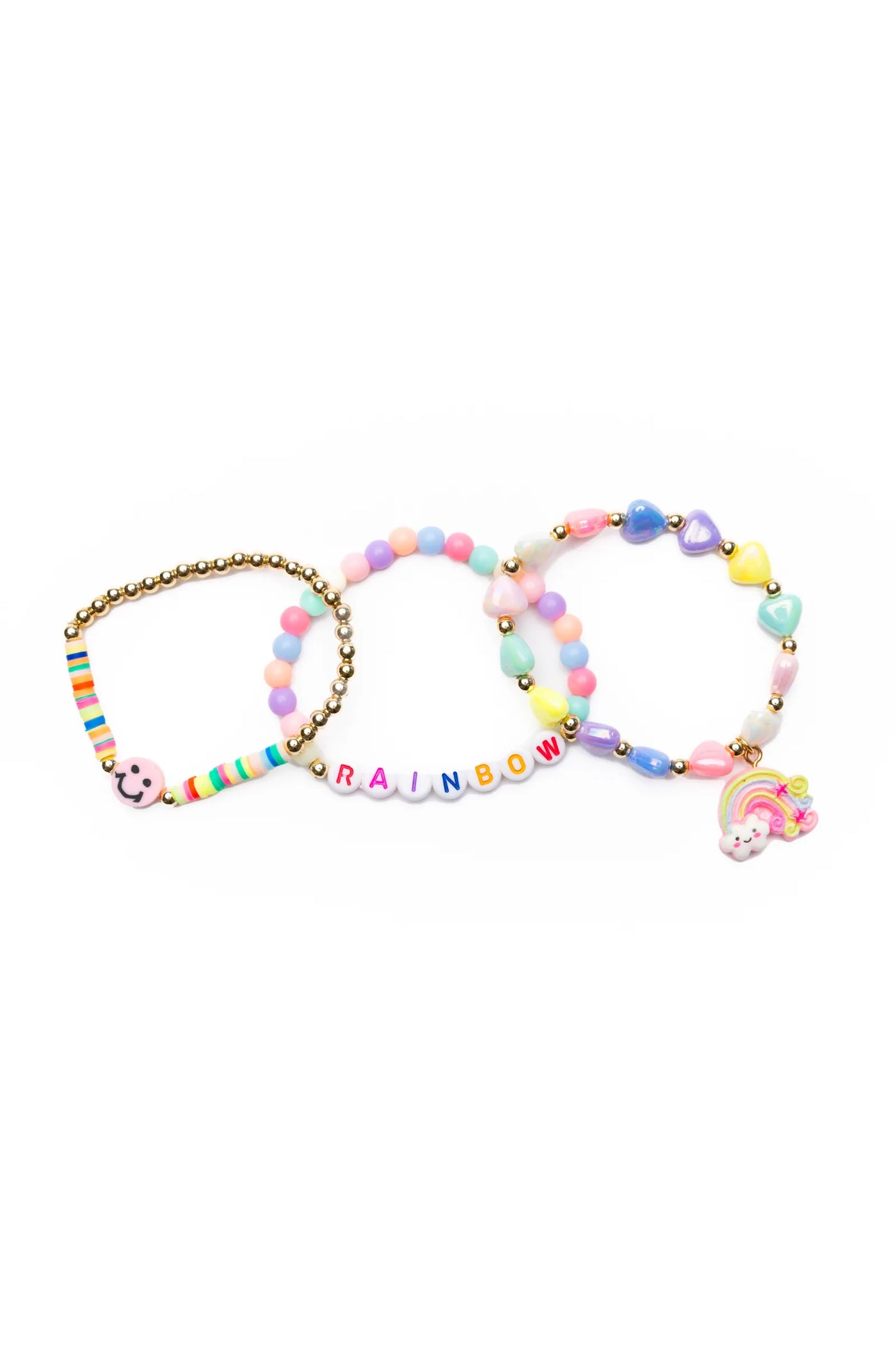 Rainbow Smiles Bracelet Set - Breckenridge Baby