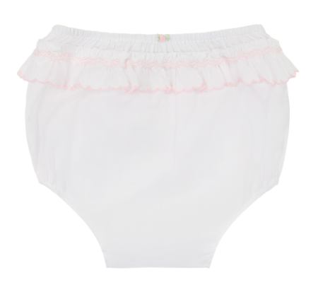 Secret Garden Bloomers (Available in Pink and White) - Breckenridge Baby