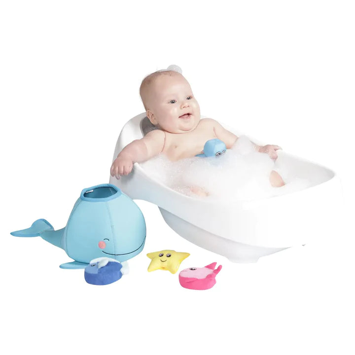 Whale Floating Fill n Spill Bath Toy - Breckenridge Baby