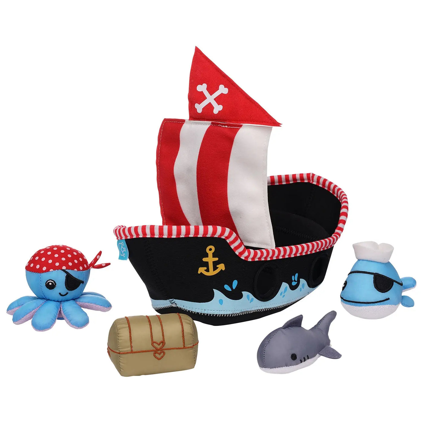 Pirate Ship Fill n Spill Bath Toy - Breckenridge Baby