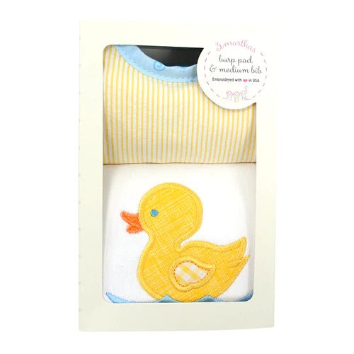 Yellow Duck Bib/Burp Box Set - Breckenridge Baby