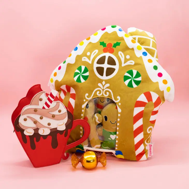 Mini Plushies - Gingerbread House - Breckenridge Baby