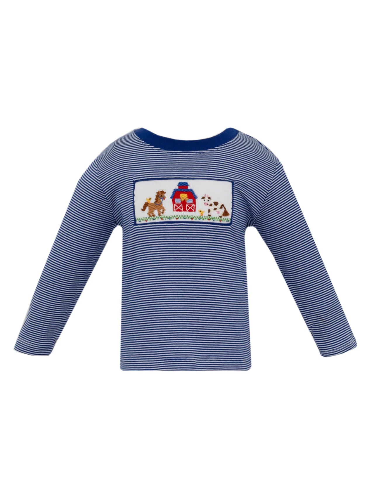 Anavini Farm Boy's Knit Stripe T-Shirt