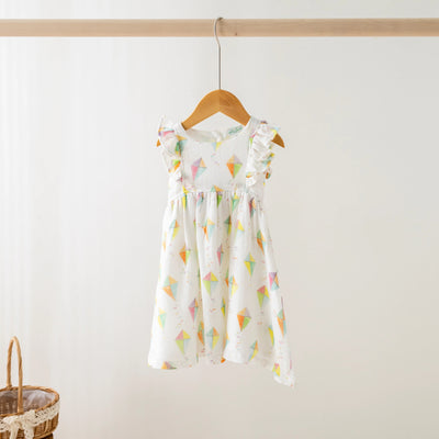 Reach for the Sky Organic Muslin Dress - Breckenridge Baby