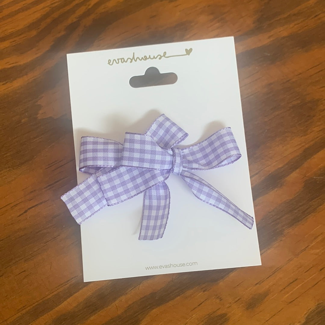 Gingham Hair Ties (9 Colors Available) - Breckenridge Baby