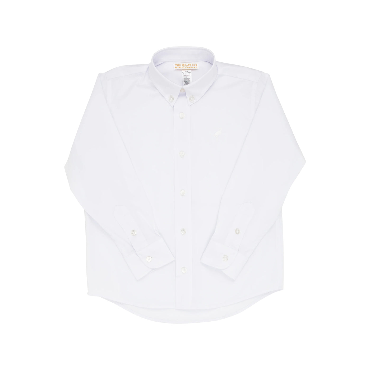 Dean's List Dress Shirt - White - Breckenridge Baby