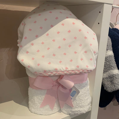 Mini Pink Bows Everykid Towel - Breckenridge Baby