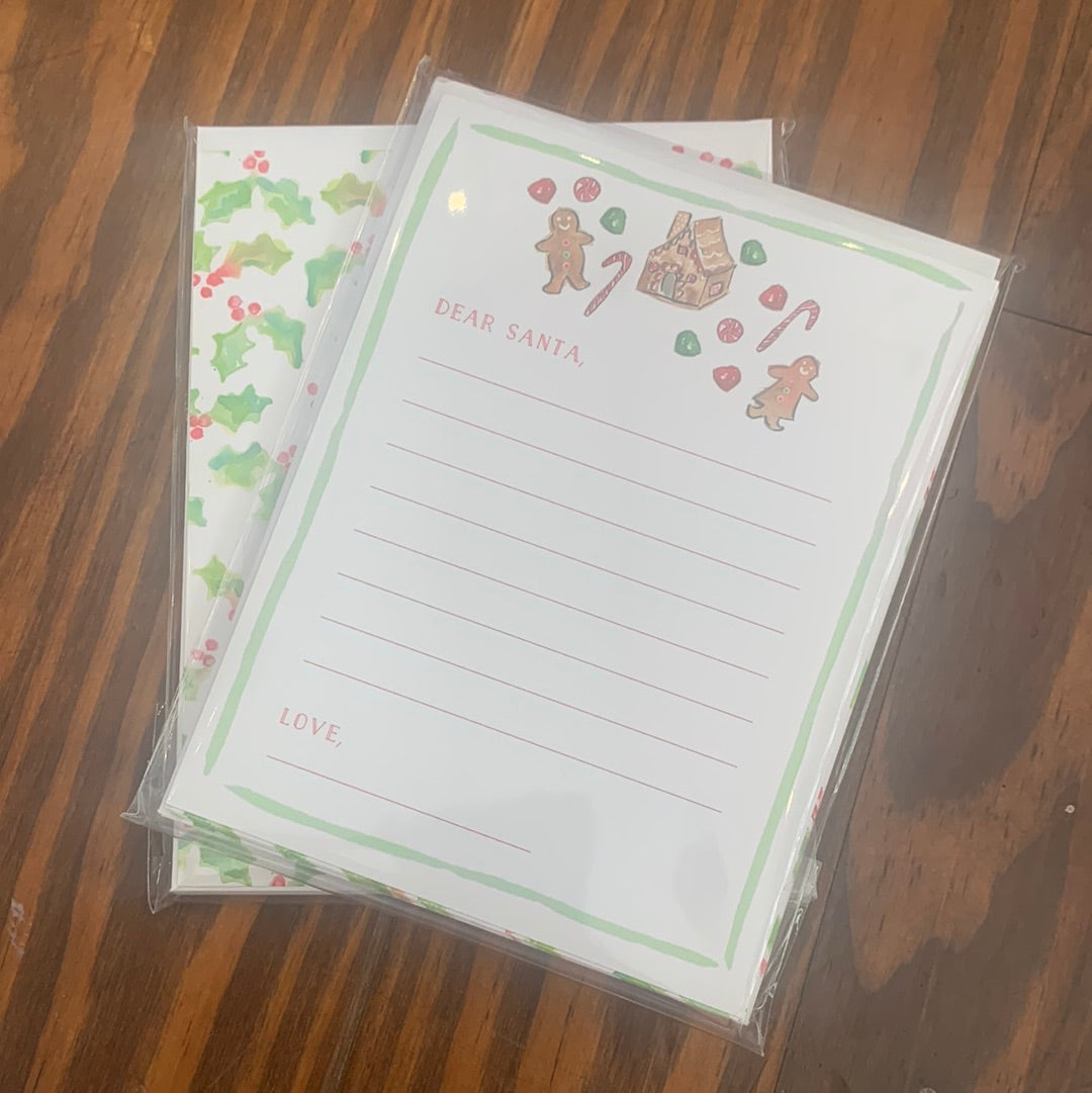 "Letter to My Elf & Santa" Notecard Set - Breckenridge Baby
