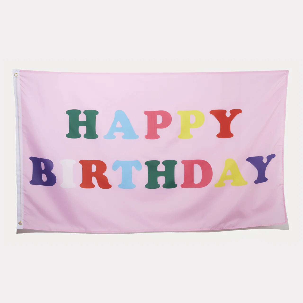 "Happy Birthday" Multicolor Letters Flag - Breckenridge Baby