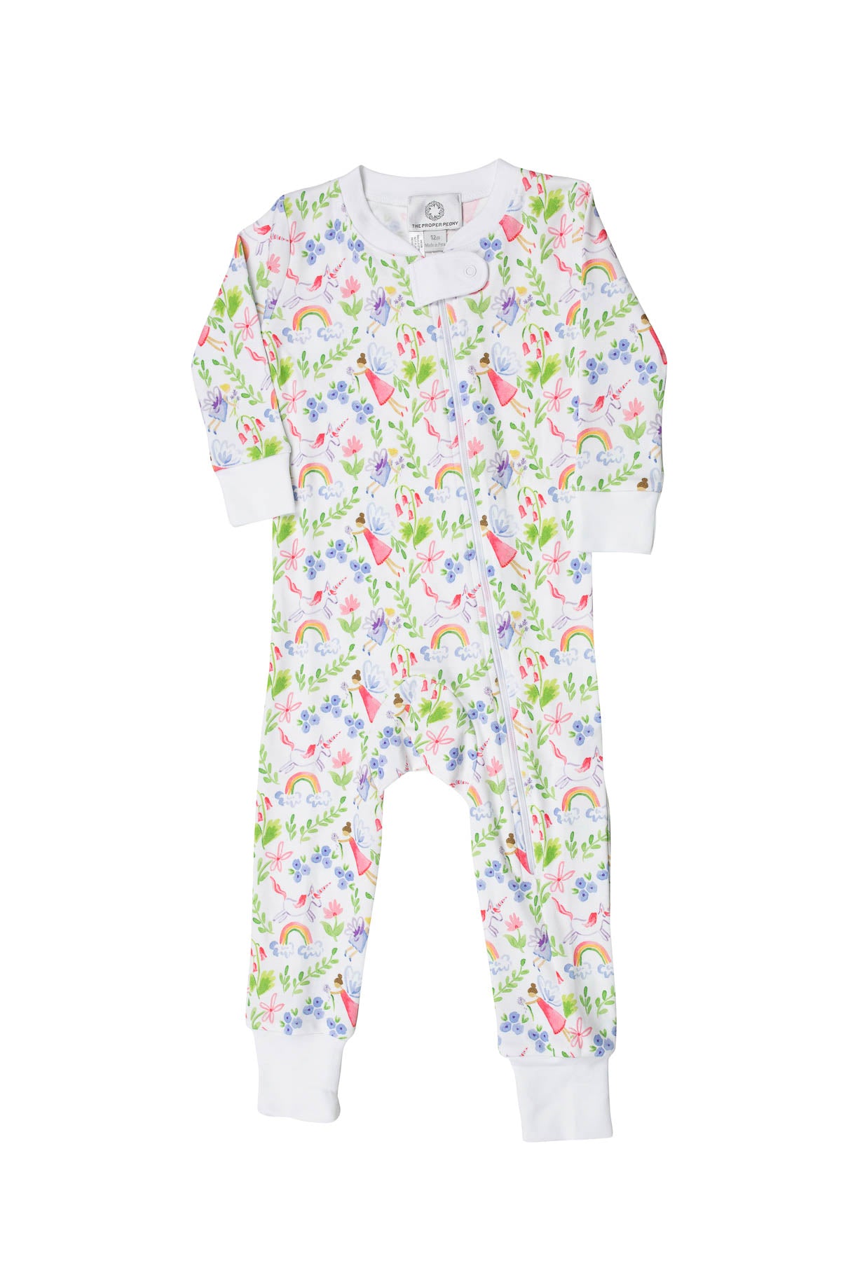 Fairies Zipper Pajamas - Breckenridge Baby
