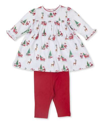 Santa's Sleigh Dress Set - Breckenridge Baby
