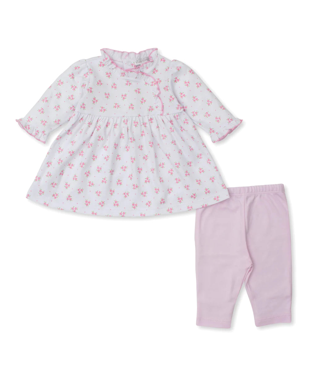 Rosy Tea Time Dress Set - Breckenridge Baby