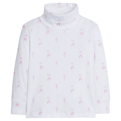 Ballet Printed Turtleneck - Breckenridge Baby