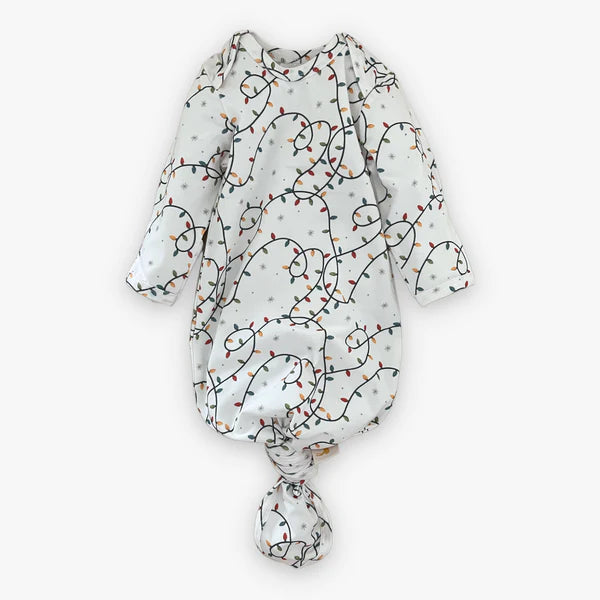 Modal Knot Gown - Merry & Bright - Breckenridge Baby