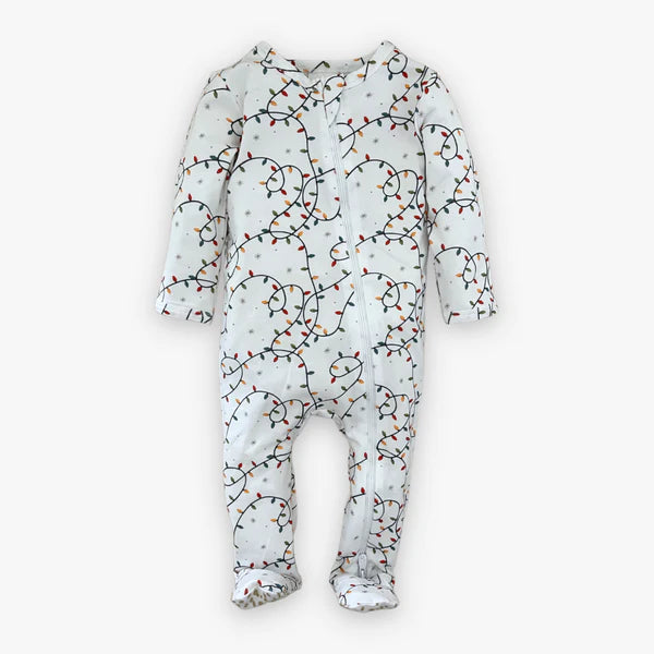 Modal Zipper Pajama - Merry & Bright - Breckenridge Baby