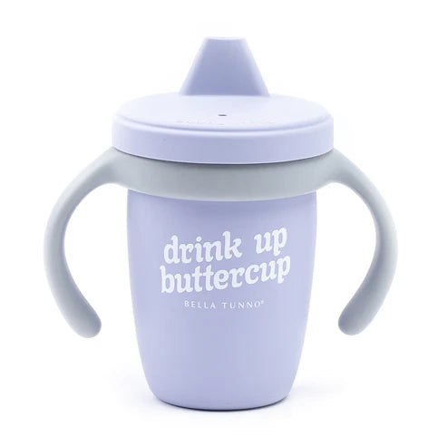 Drink Up Buttercup Sippy Cup - Breckenridge Baby