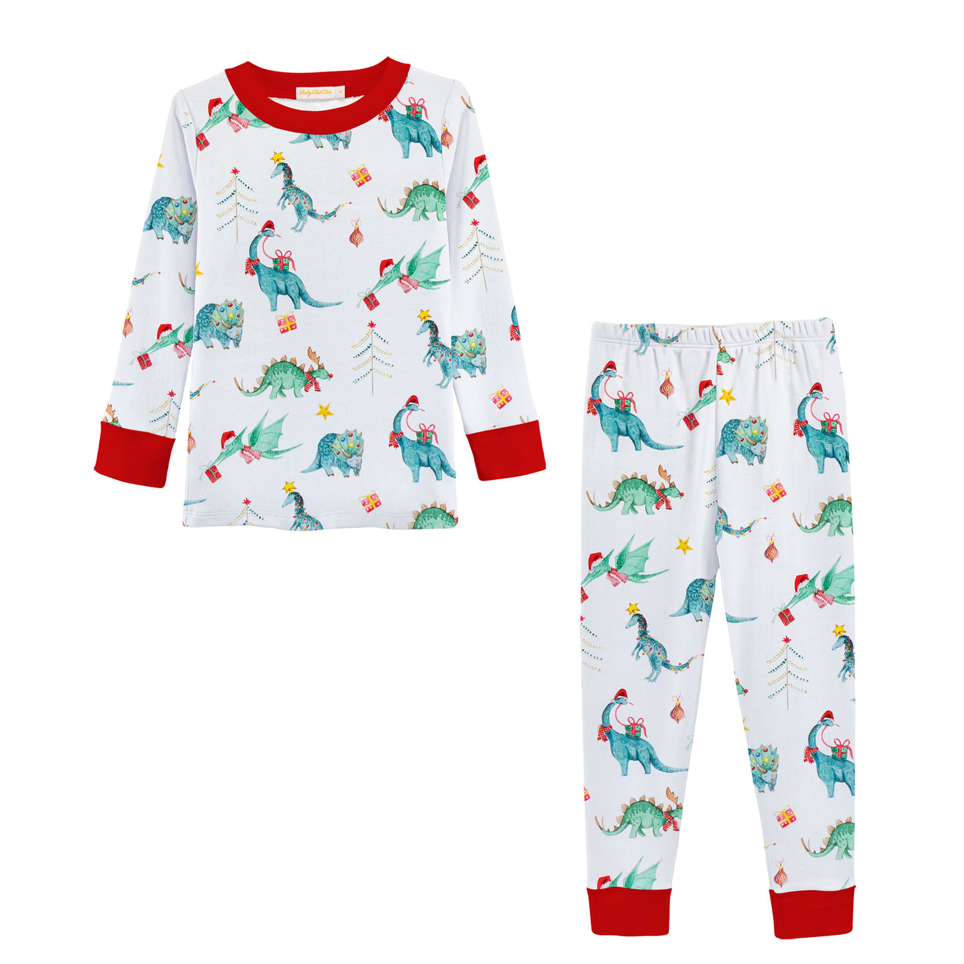 Jurassic Xmas Pajamas - Breckenridge Baby