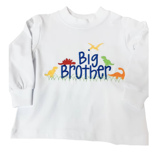 White Knit Big Brother - Breckenridge Baby