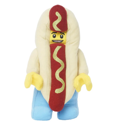 LEGO® Hot Dog Guy Plush Minifigure Small - Breckenridge Baby