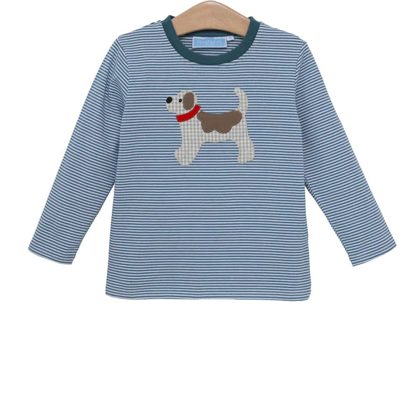 Dog Applique Shirt - Breckenridge Baby