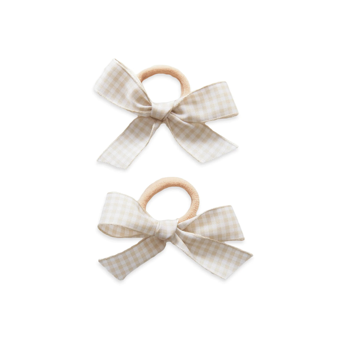 Gingham Hair Ties (9 Colors Available) - Breckenridge Baby