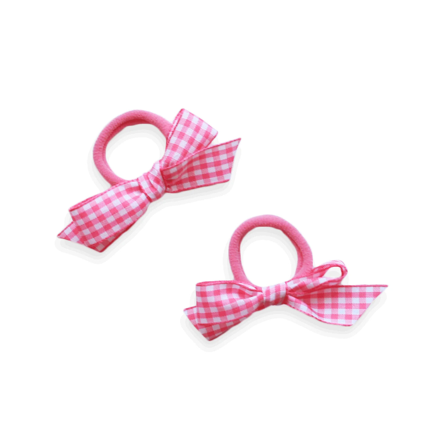 Gingham Hair Ties (9 Colors Available) - Breckenridge Baby