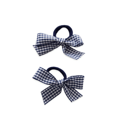 Gingham Hair Ties (9 Colors Available) - Breckenridge Baby