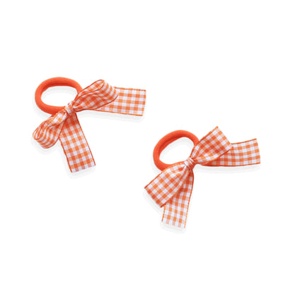 Gingham Hair Ties (9 Colors Available) - Breckenridge Baby