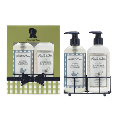 Healthy Hand Wash & Wholesome Hand Lotion Caddy Gift Set - Breckenridge Baby