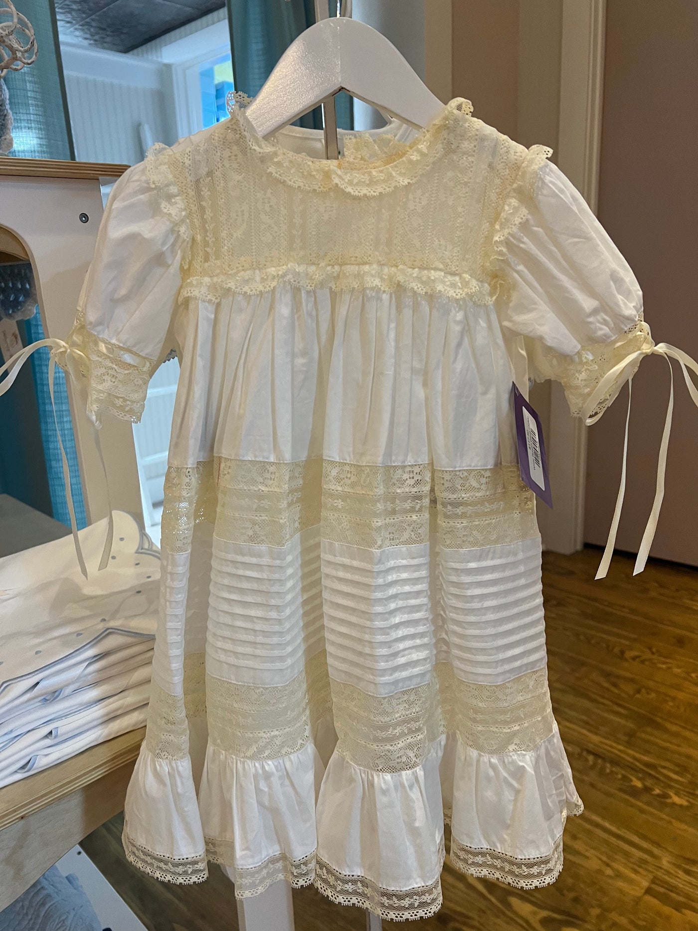 White Rowan Dress - Breckenridge Baby