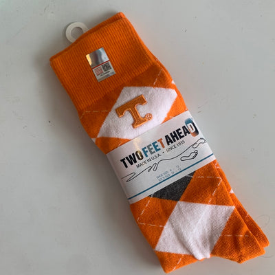 Tennessee Argyle Crew Sock - Breckenridge Baby