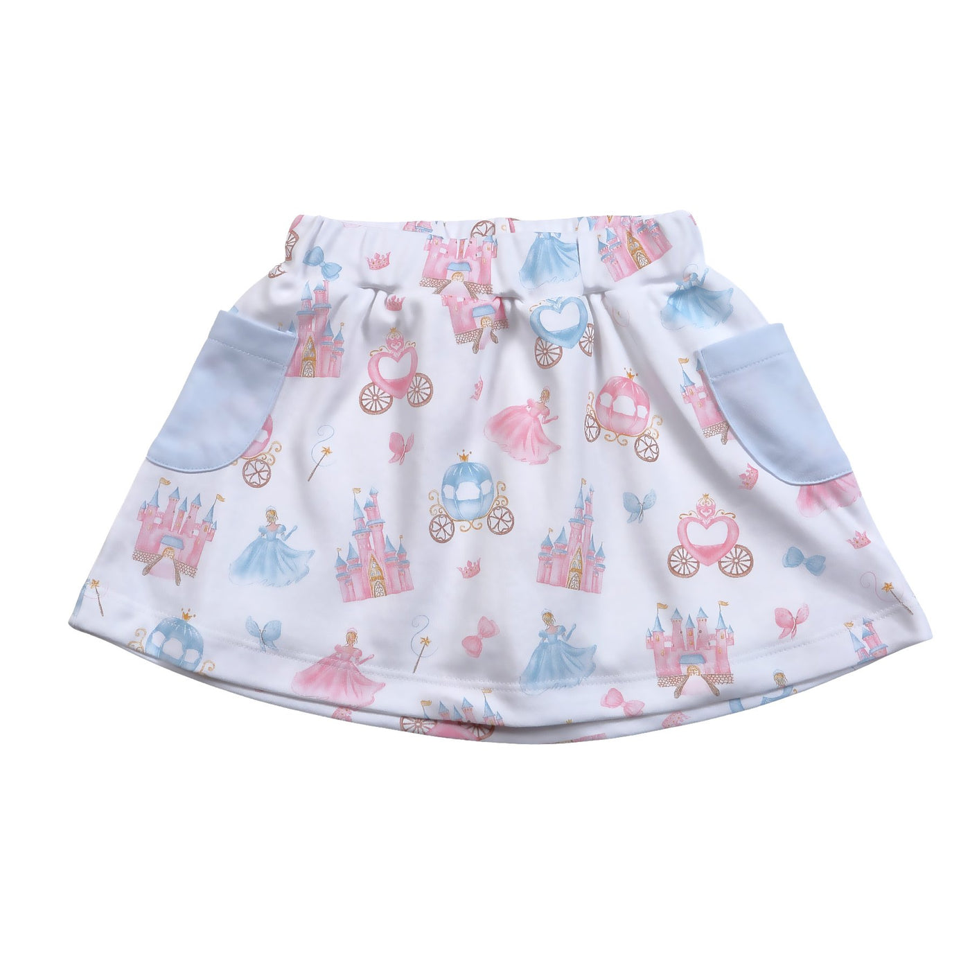 PRINCESS AND CASTLES PIMA SKIRT WITH SHORTS - Breckenridge Baby