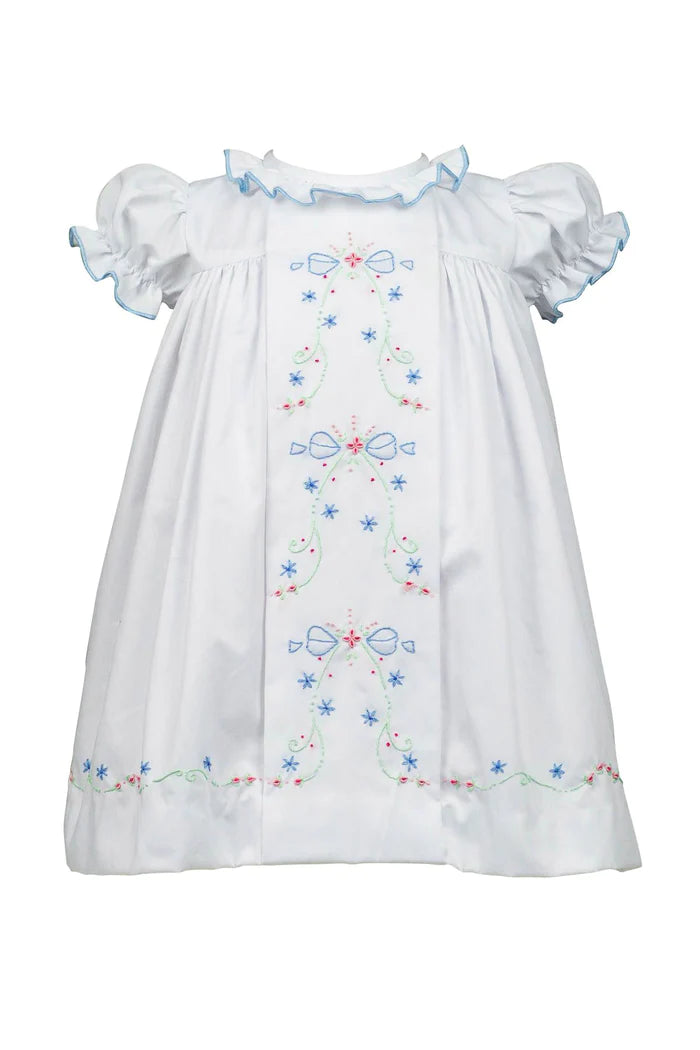 Bianca Shadow Embroidery Dress - Breckenridge Baby