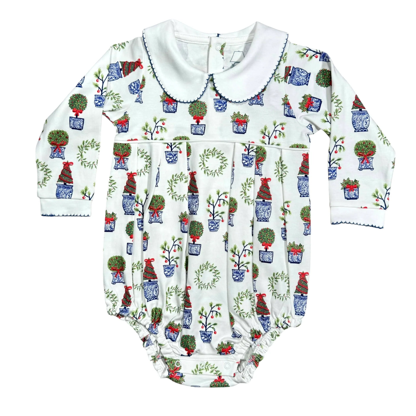 Christmas Planters Bubble Onesie