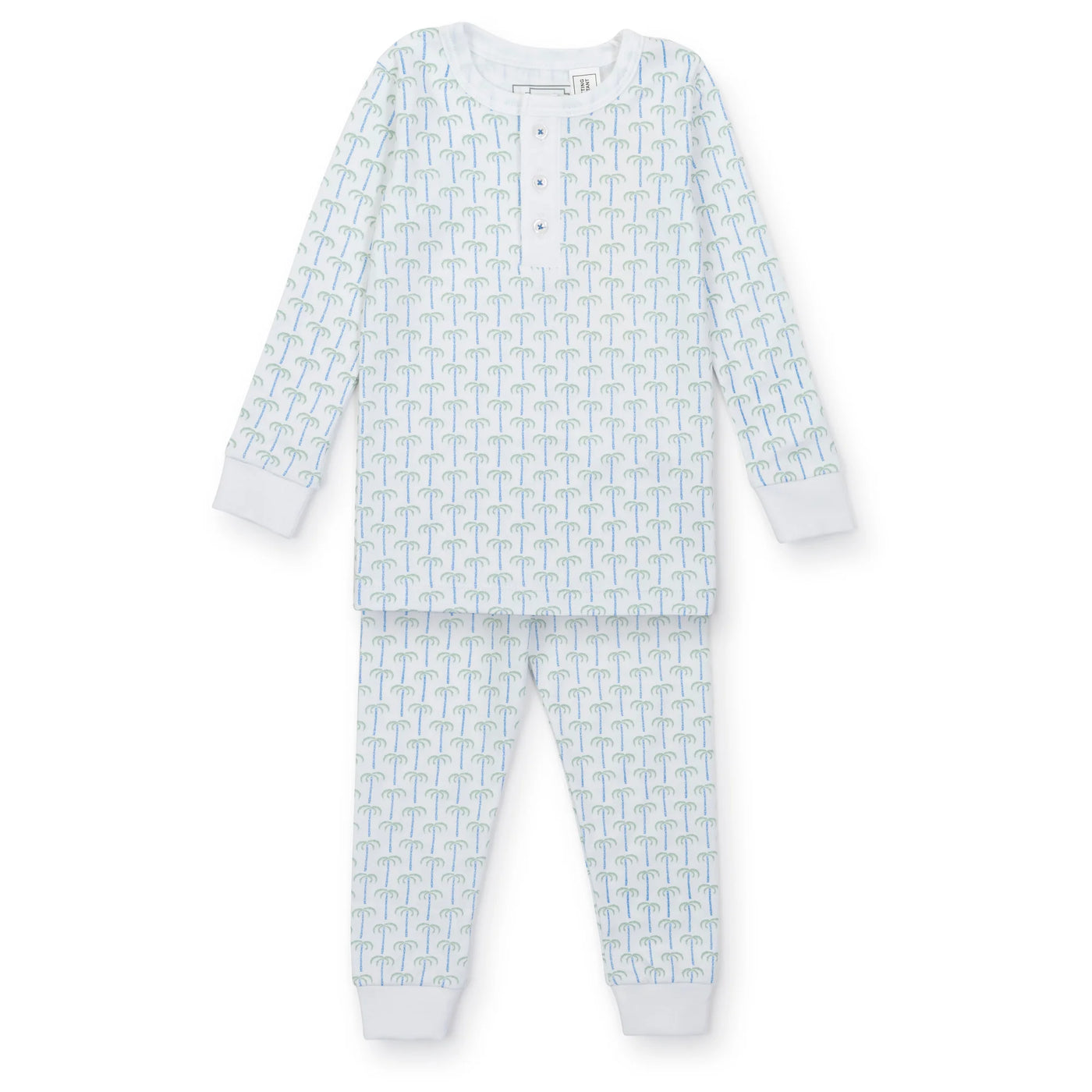 Jack Pajama Set - Pacific Palms Blue - Breckenridge Baby