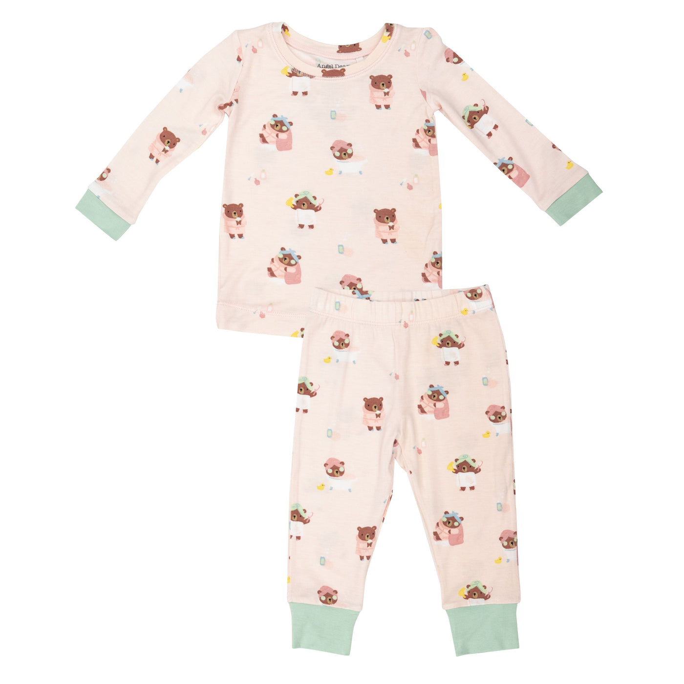 Spa Day Loungewear Set Toddler - Pink - Breckenridge Baby