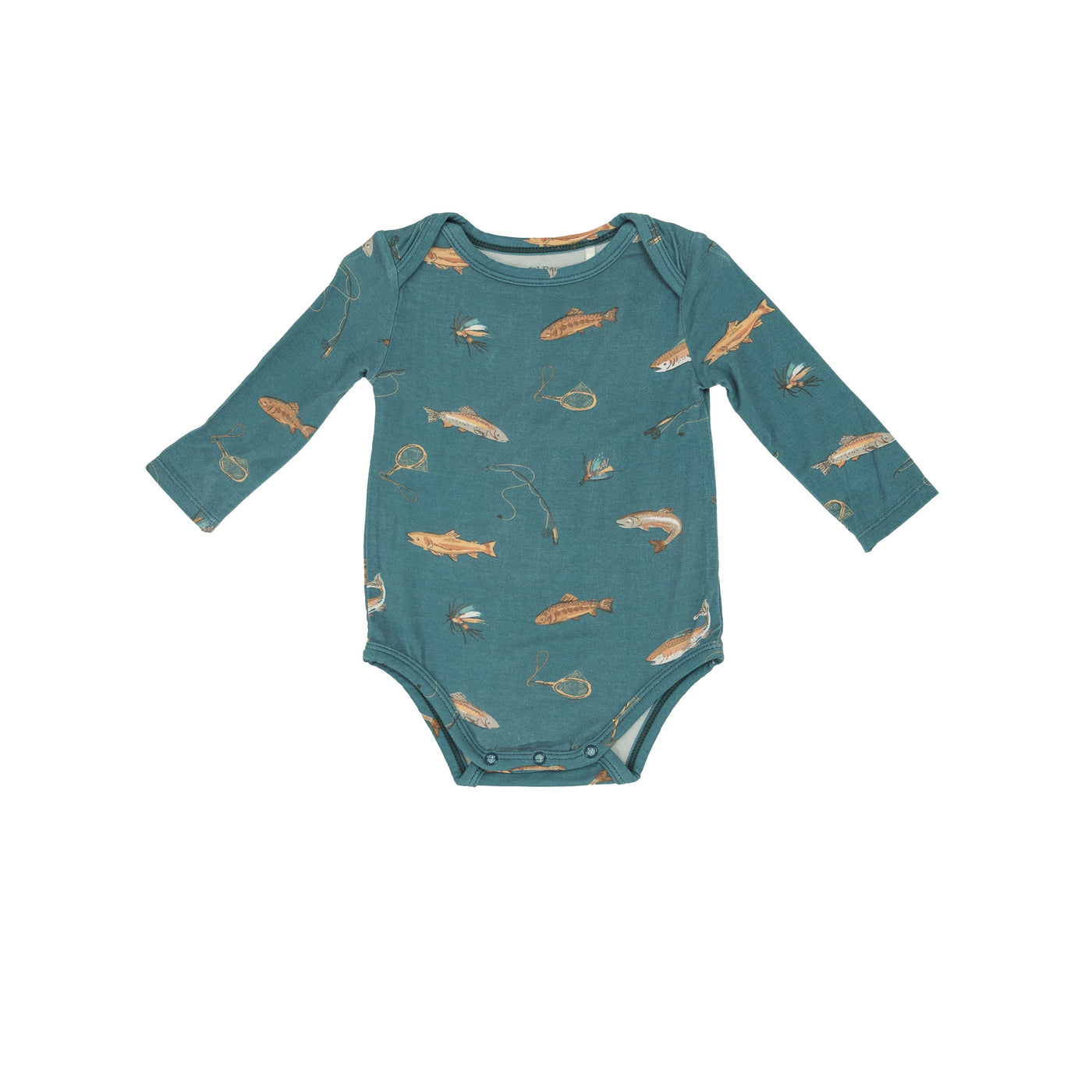 Trout Bodysuit - Blue - Breckenridge Baby