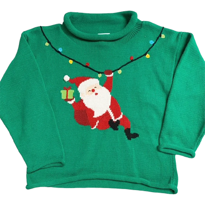 Santa Roll Neck Sweater - Breckenridge Baby