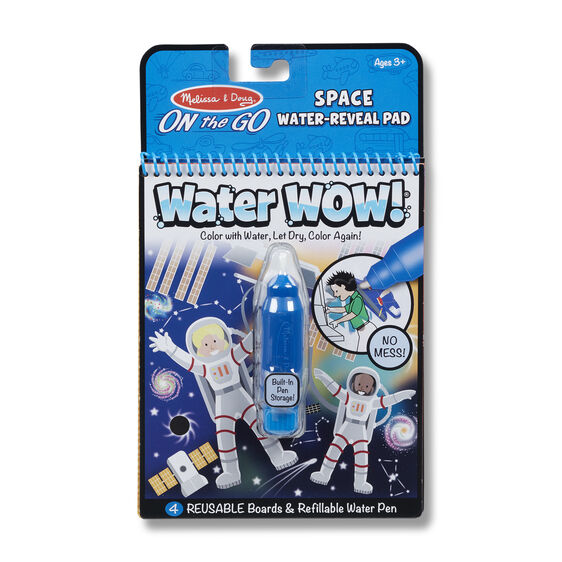 Water Wow! Space Water-Reveal Pad - On the Go Travel Activity - Breckenridge Baby