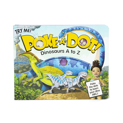 Poke-a-Dot - Dinosaurs A to Z Board Book - Breckenridge Baby