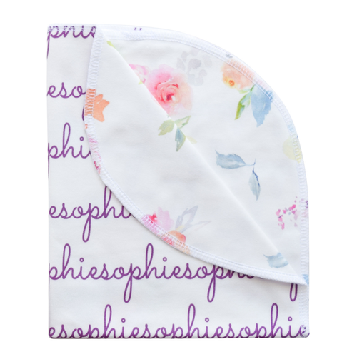 Personalized Double Sided Blanket - Breckenridge Baby