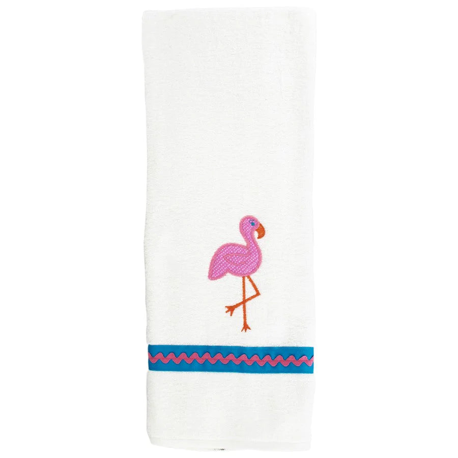 Fancy Flamingos Towel - Breckenridge Baby