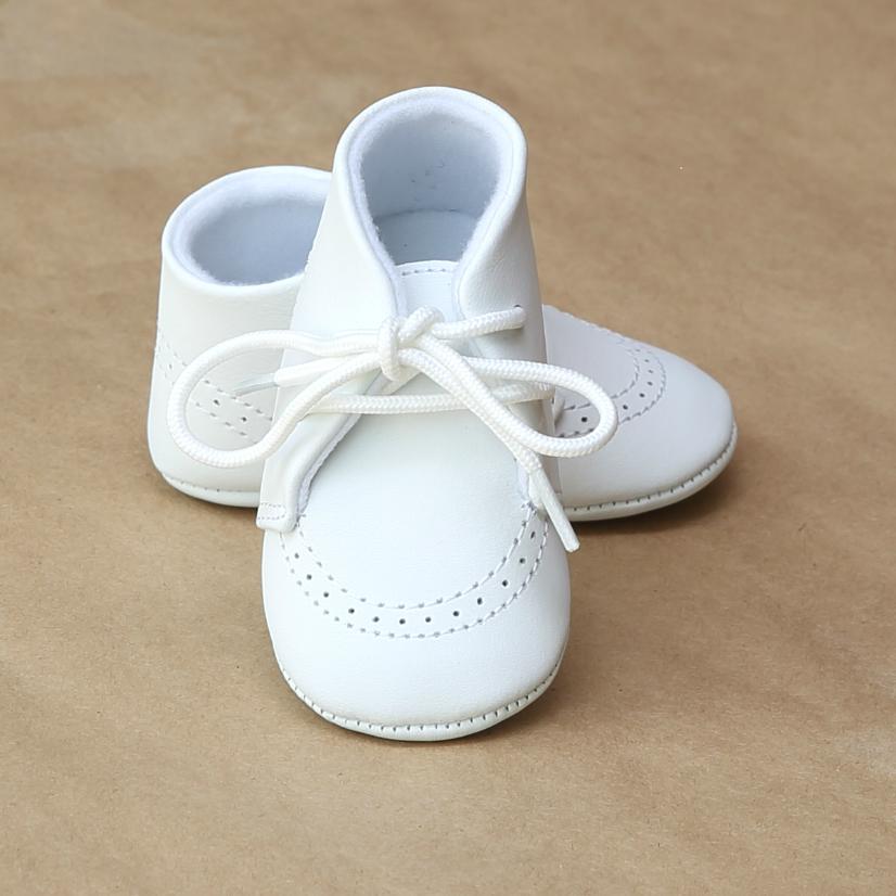 White Hi-Top Boot - Breckenridge Baby