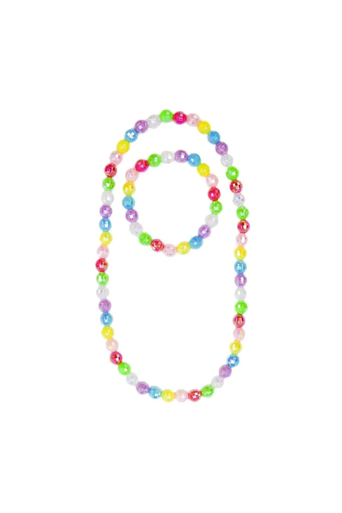 Colour Me Rainbow Necklace and Bracelet Set - Breckenridge Baby