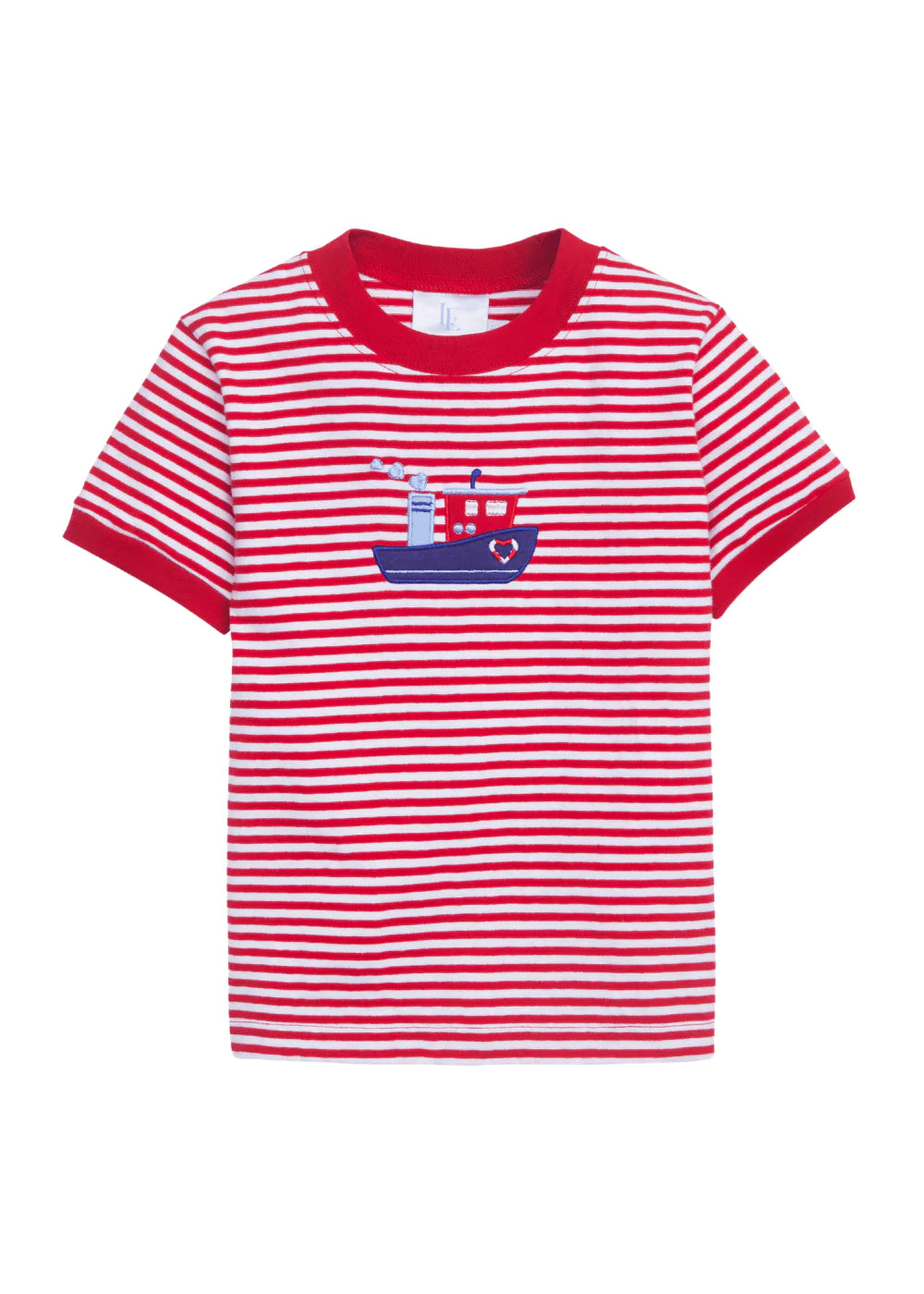 Applique T-Shirt - Tugboat Hearts - Breckenridge Baby