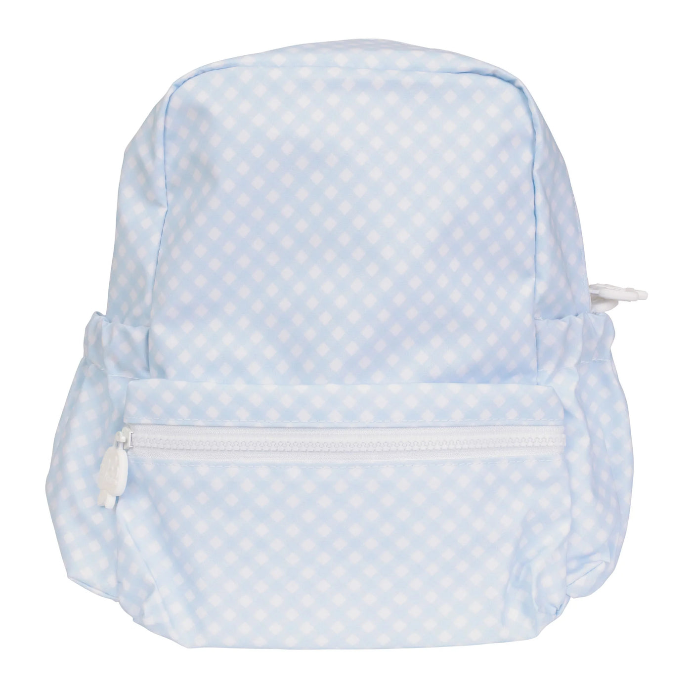 Blue Gingham Backpack - Small - Breckenridge Baby