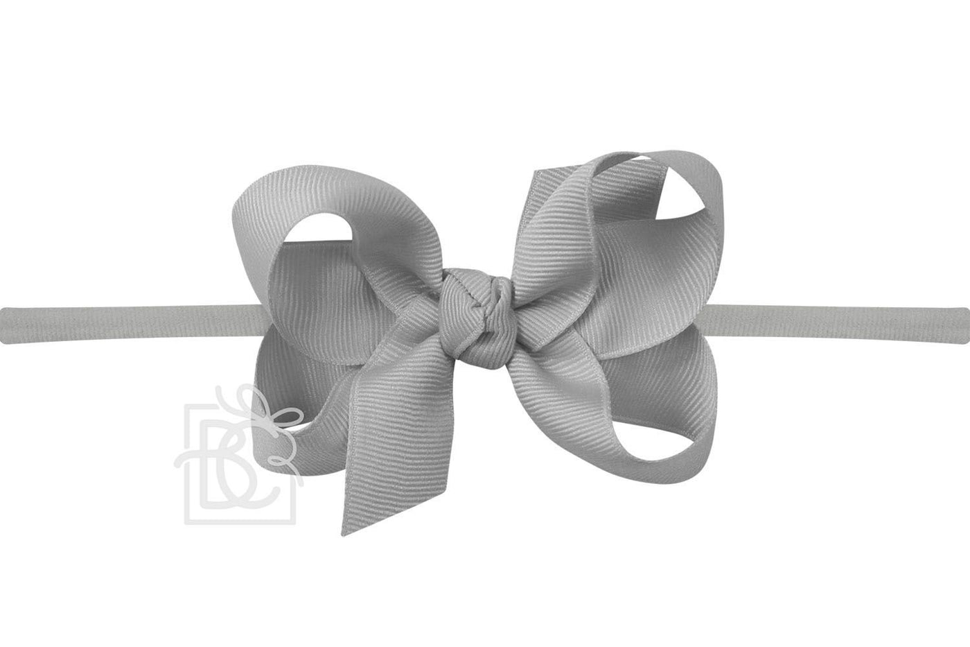 3.5 " Medium Pantyhose Headband Bow (Multiple Colors Available) - Breckenridge Baby