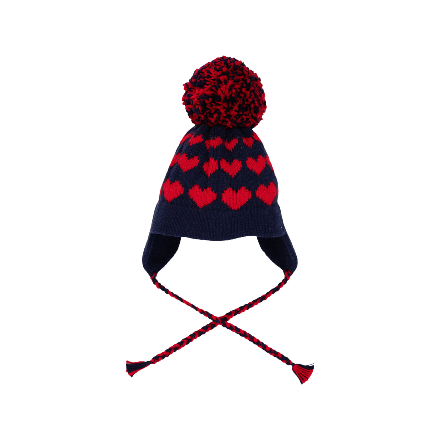 Parrish Pom Pom Hat - Nantucket Navy - Breckenridge Baby