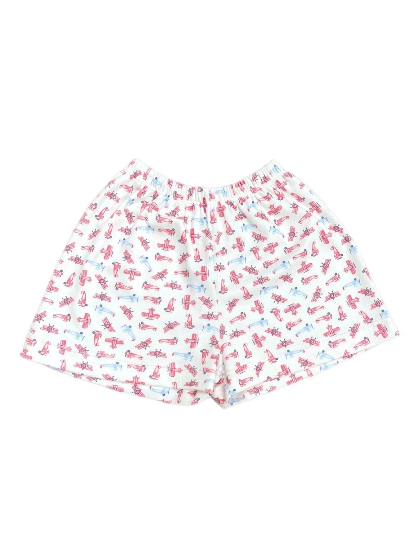 Conrad Airplane Print Knit Shorts - Breckenridge Baby