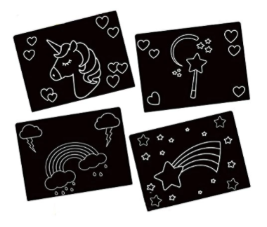 Chalkboard Placemats, Flash Cards & Crayons - Breckenridge Baby